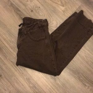 Jag Brown cropped pants